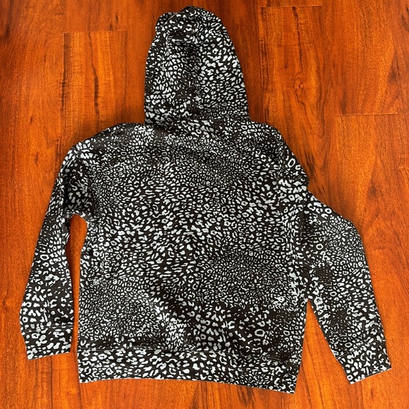 IVL Collective blue cheetah print hoodie. - Picture 2 of 3